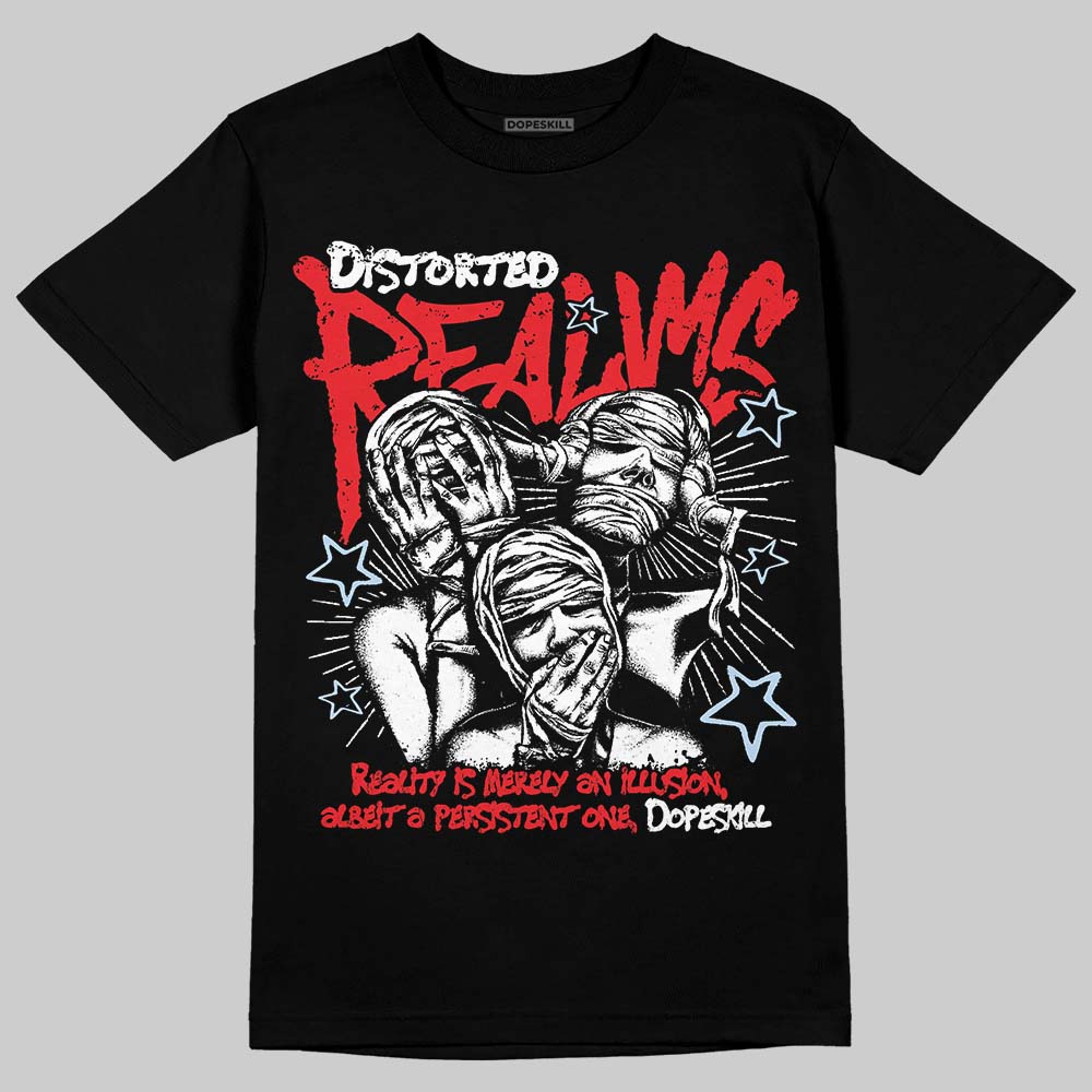 Cherry 11s superstreetwear T-Shirt Distorted Realms Graphic