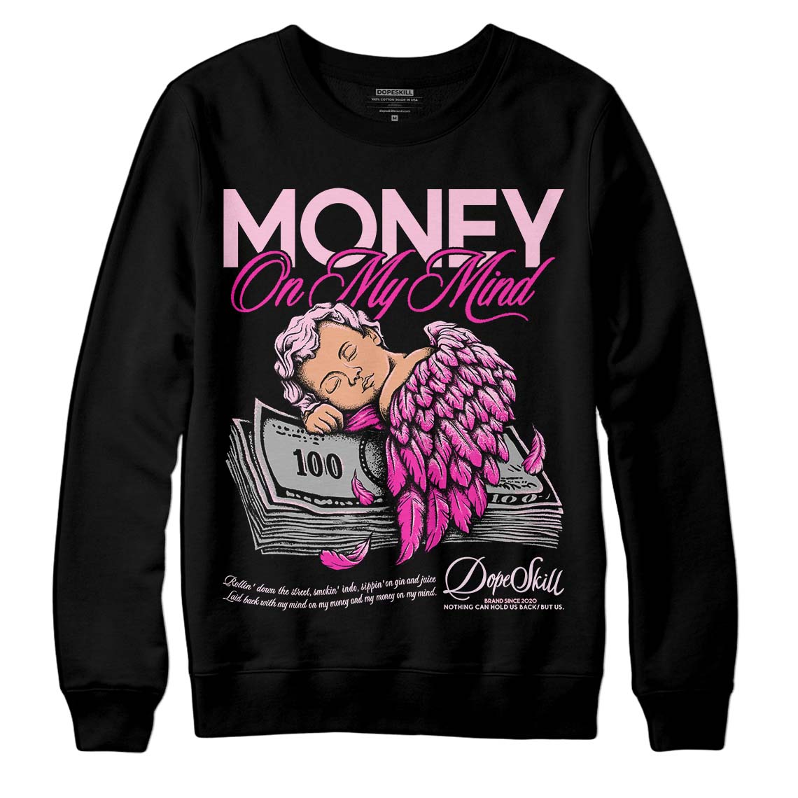 Triple Pink Dunk Low superstreetwear Sweatshirt MOMM Graphic