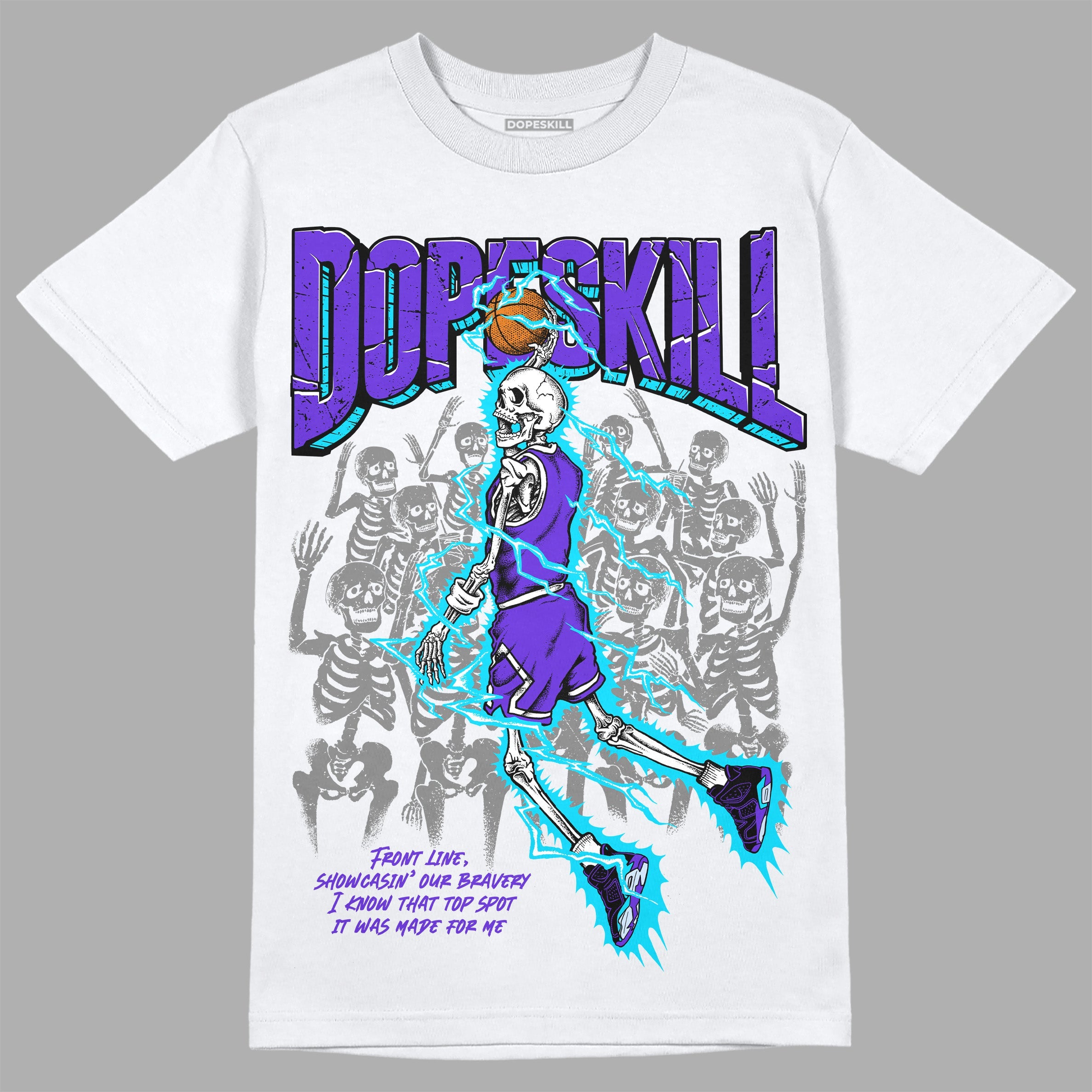 Aqua 6s superstreetwear T-Shirt Thunder Dunk Graphic