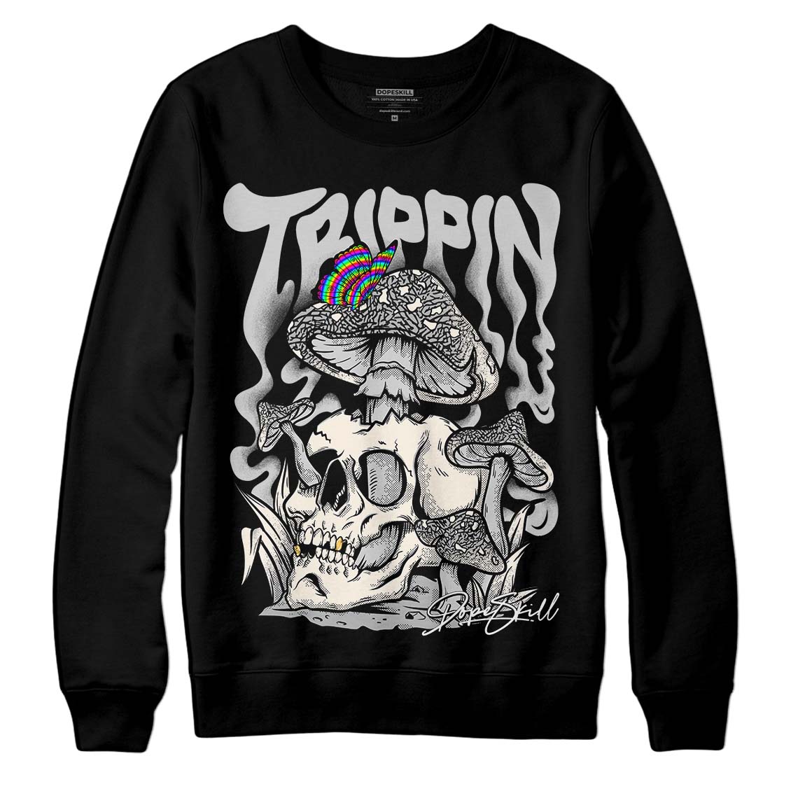 Off Noir 3s superstreetwear Sweatshirt Trippin Graphic