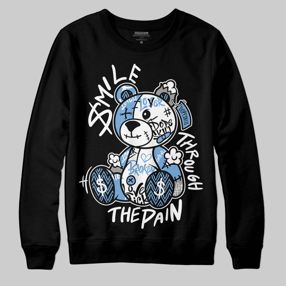 Melo 12s superstreetwear Sweatshirt Smile Through The Pain Graphic