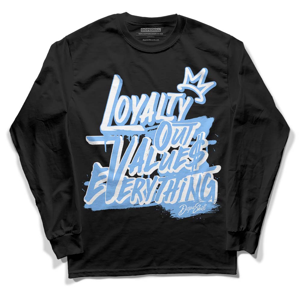 Powder Blue 9s superstreetwear Long Sleeve T-Shirt LOVE Graphic