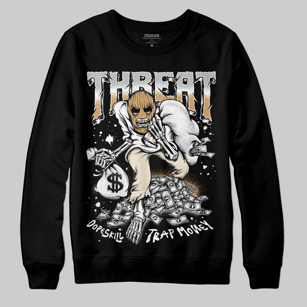 Reverse Metallic 5s superstreetwear Sweatshirt Threat Graphic