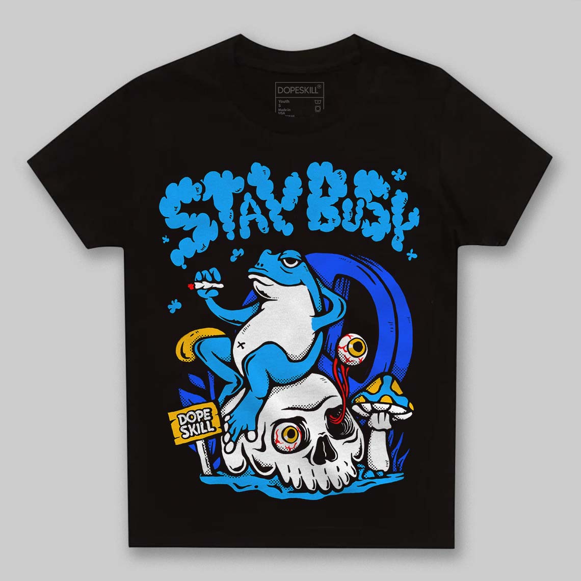 Royal Blue Collection superstreetwear Toddler Kids T-shirt Stay Busy Graphic