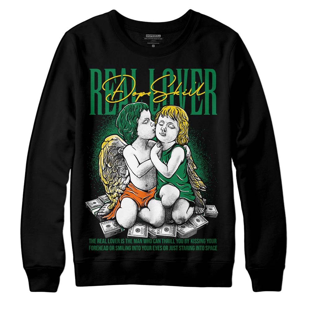 Green Collection superstreetwear Sweatshirt Real Lover Graphic