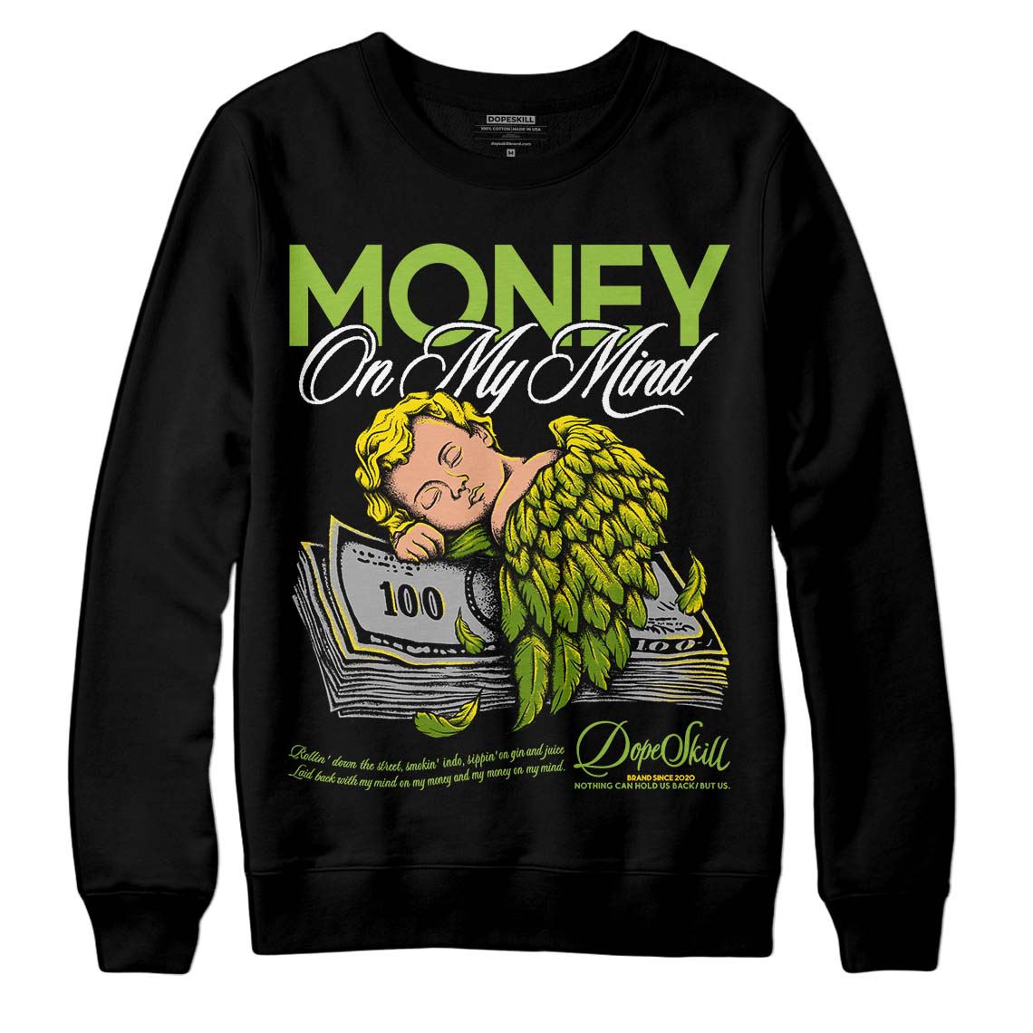 Dunk Low 'Chlorophyll' superstreetwear Sweatshirt MOMM Graphic