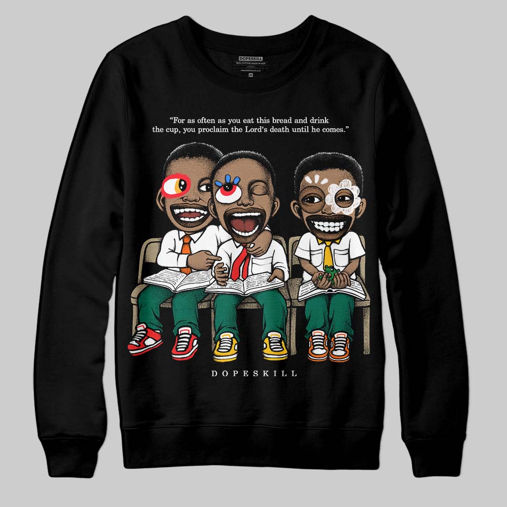 Oxidized Green 4s superstreetwear Sweatshirt First Sunday Graphic