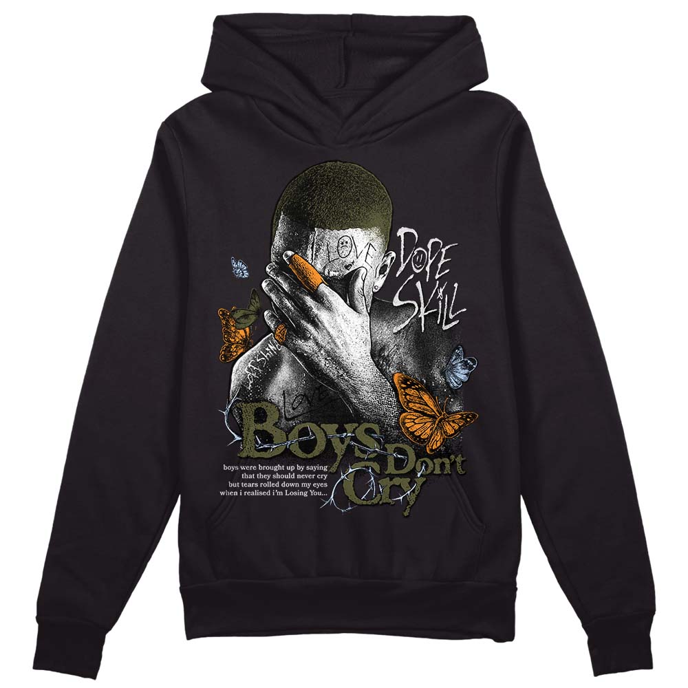 Olive 5s superstreetwear Hoodie Sweatshirt Boys Don't Cry Graphic
