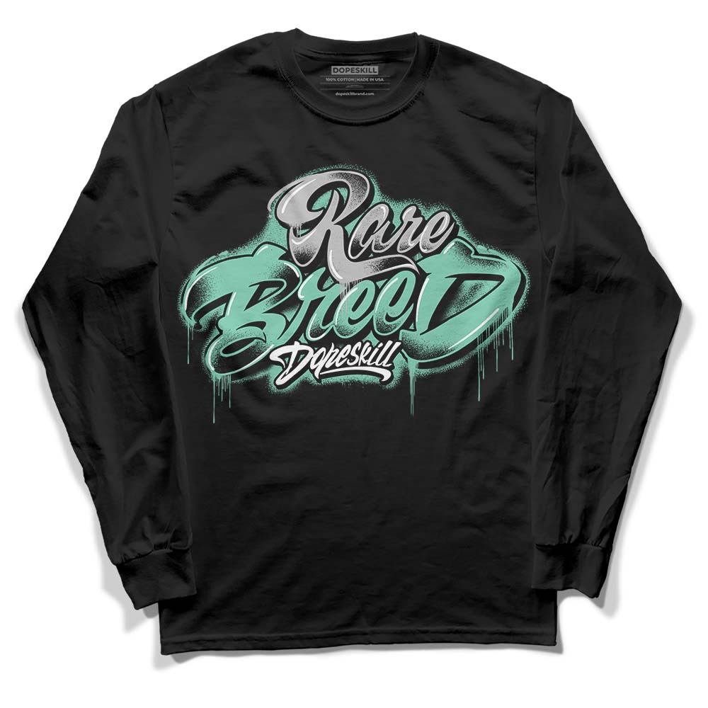 Green Glow 3s superstreetwear Long Sleeve T-Shirt Rare Breed Type Graphic