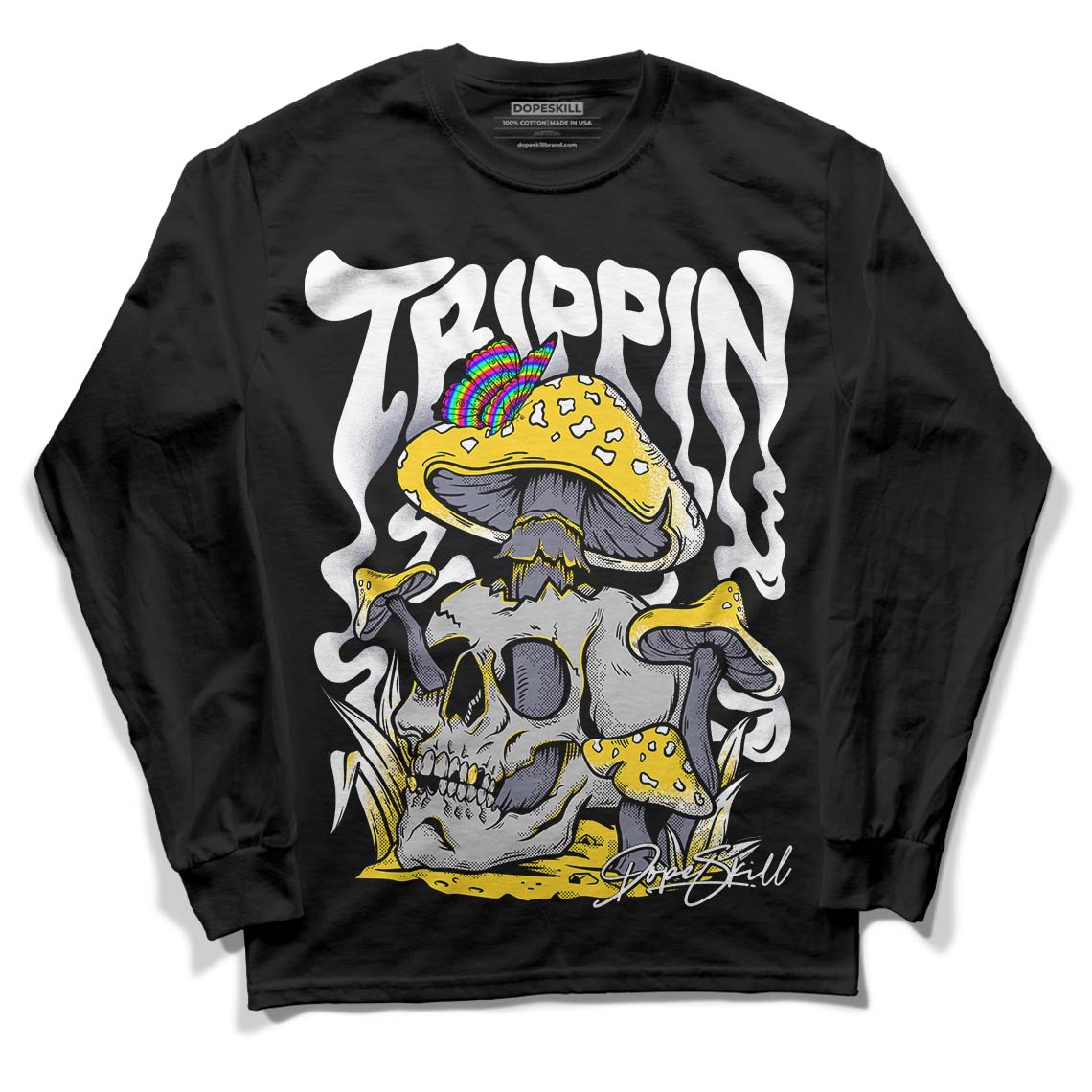 Lightning 4s superstreetwear Long Sleeve T-Shirt Trippin Graphic