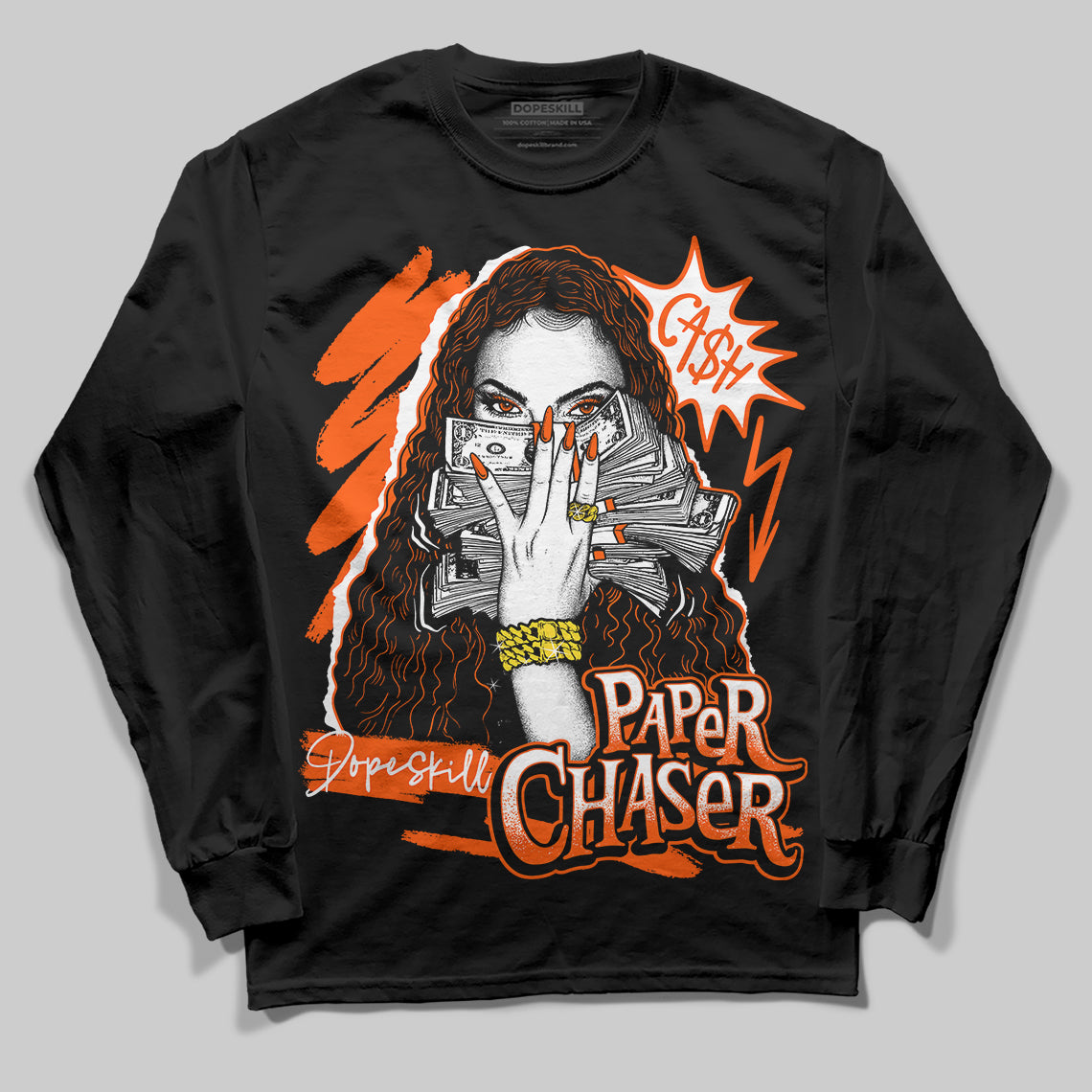 Orange Milk superstreetwear Long Sleeve T-Shirt NPC Graphic