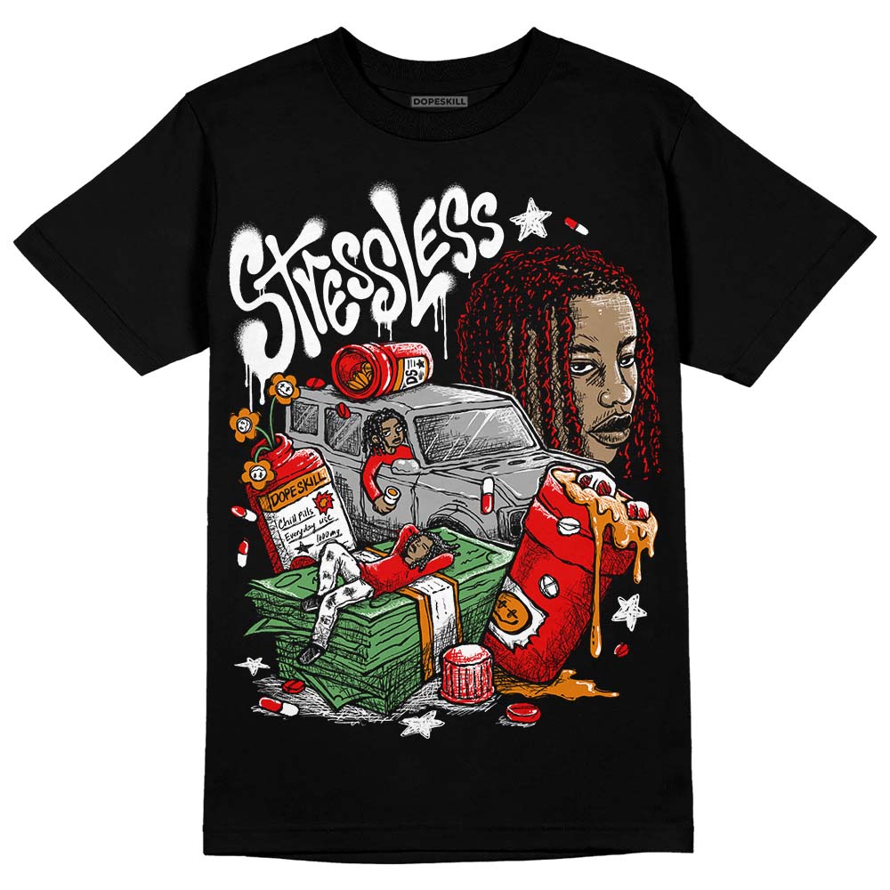 Red Cement 4S superstreetwear T-Shirt Stressless Graphic
