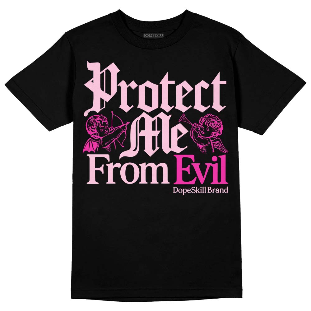 Triple Pink Dunk superstreetwear T-Shirt Protect Me From Evil Graphic