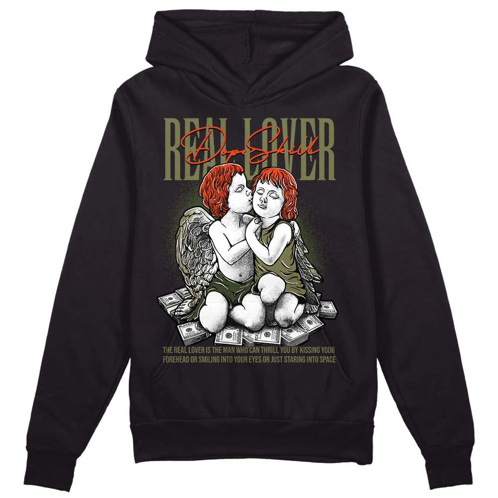 Olive Collection superstreetwear Hoodie Sweatshirt Real Lover Graphic