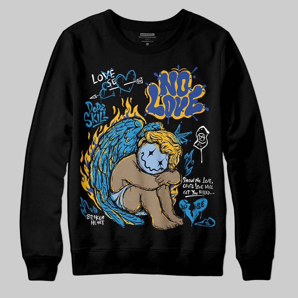 Royal Blue Collection superstreetwear Sweatshirt No Love Graphic