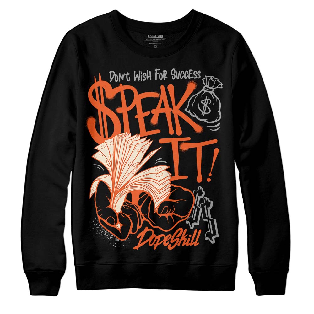 Georgia Peach 3s superstreetwear Sweatshirt Speak It Graphic