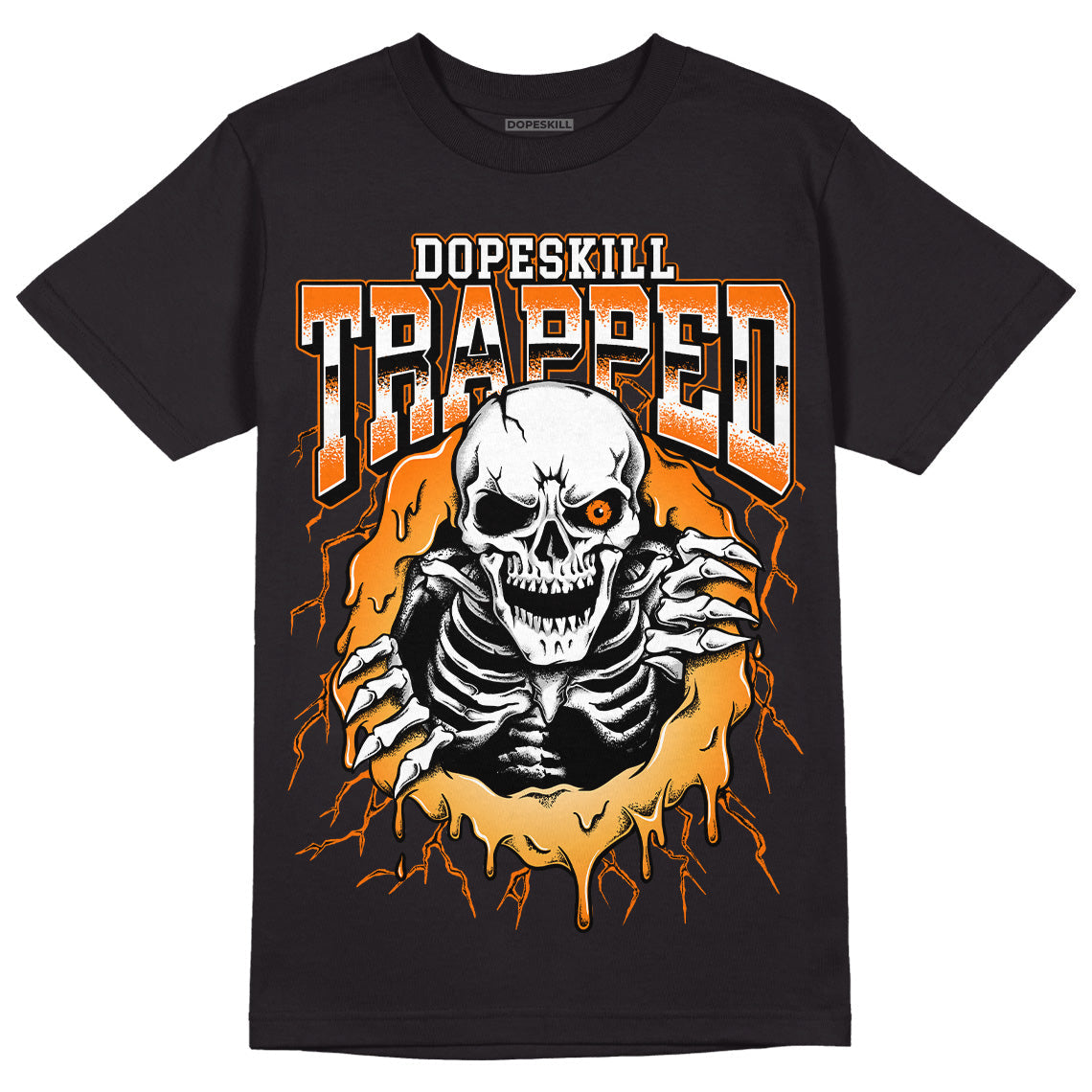 Dunk Low Magma Orange superstreetwear T-Shirt Trapped Halloween Graphic