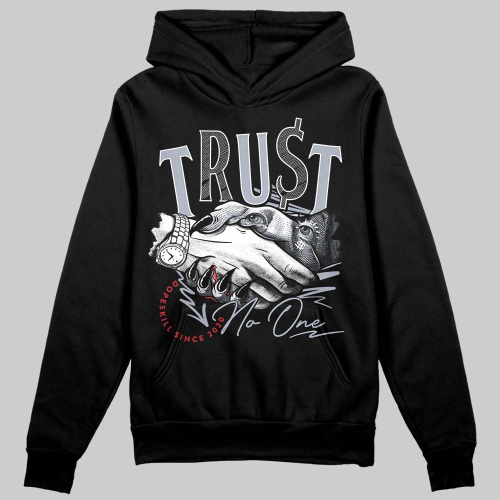 Bred Reimagined 4s superstreetwear Hoodie Sweatshirt Trust No One Graphic
