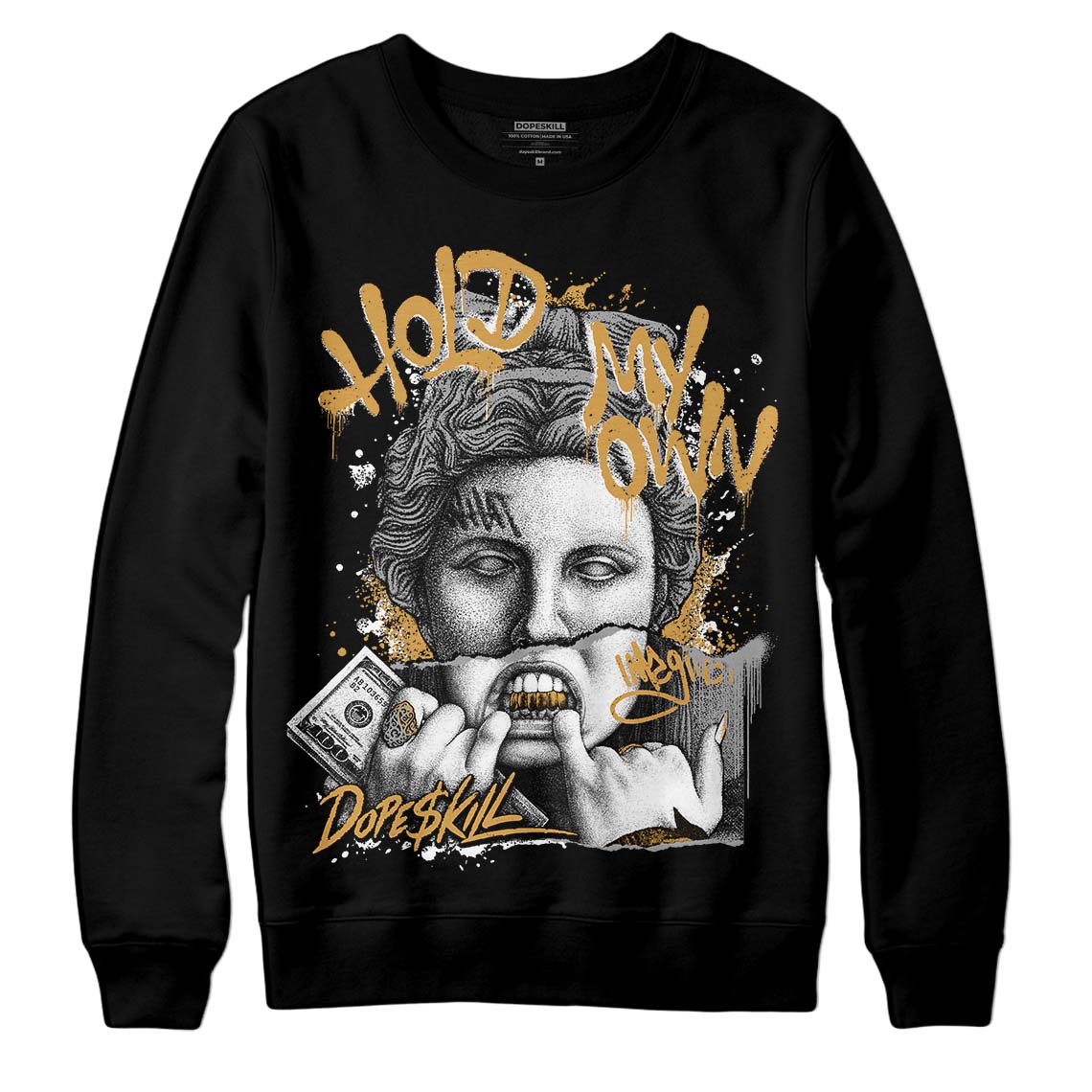 Gratitude 11s superstreetwear Sweatshirt Hold My Own Graphic