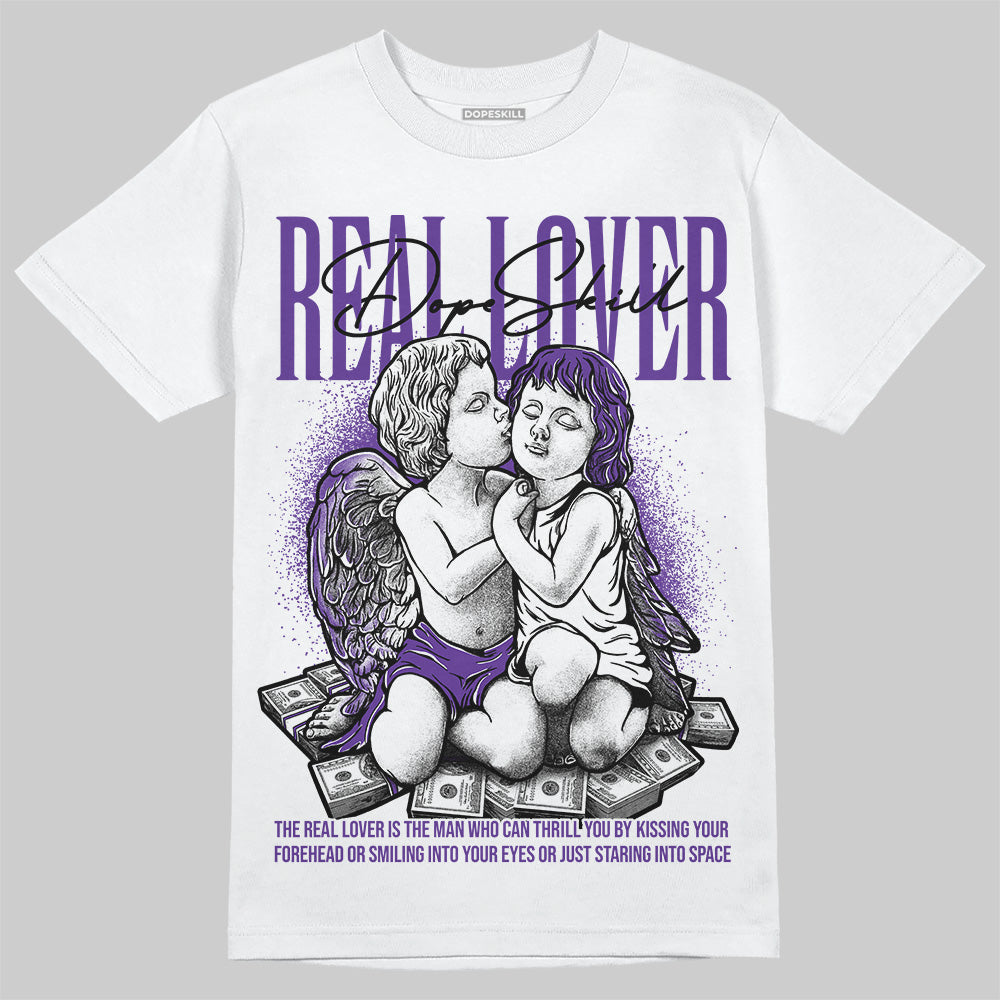 PURPLE Collection superstreetwear T-Shirt Real Lover Graphic