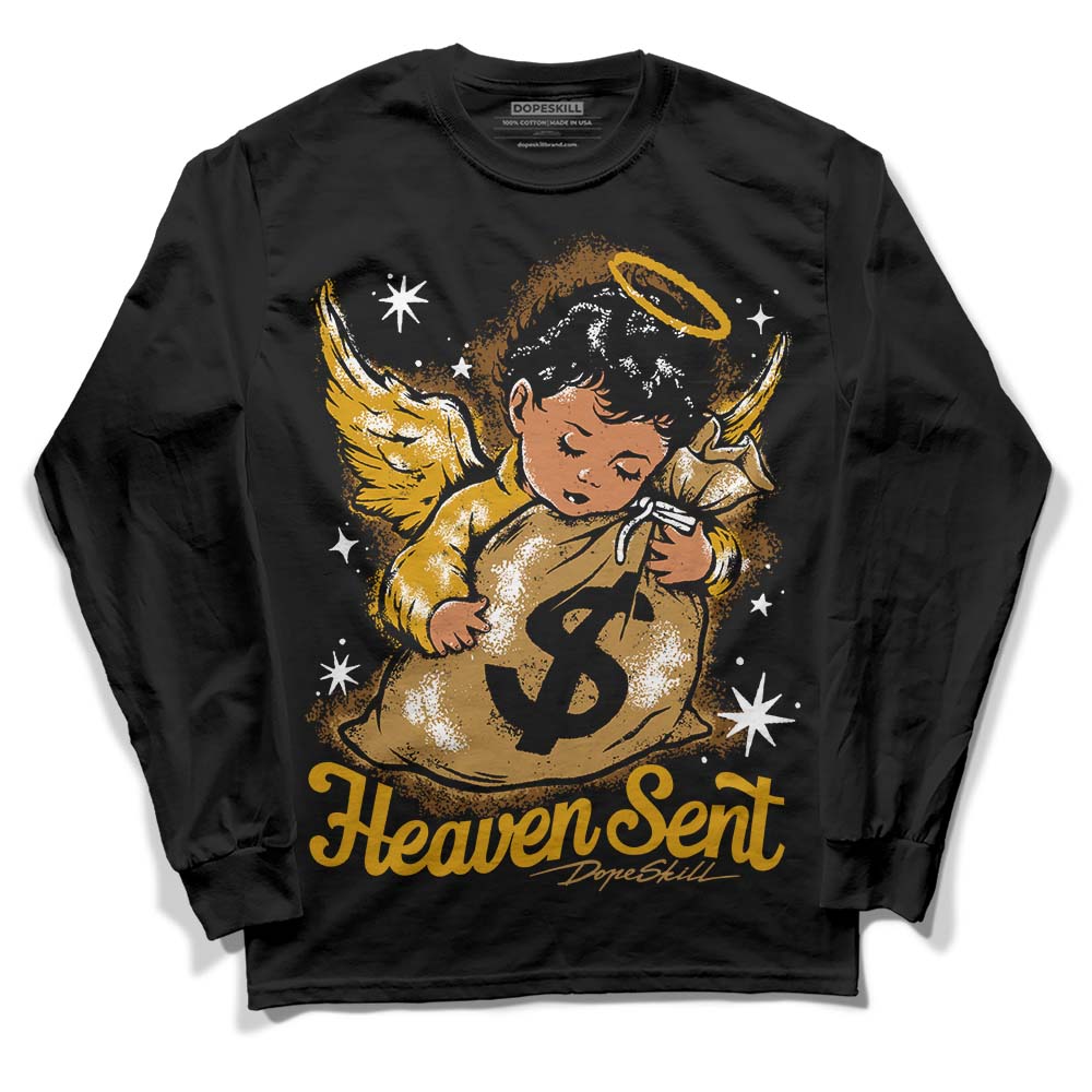 Wheat 13s superstreetwear Long Sleeve T-Shirt Heaven Sent Graphic