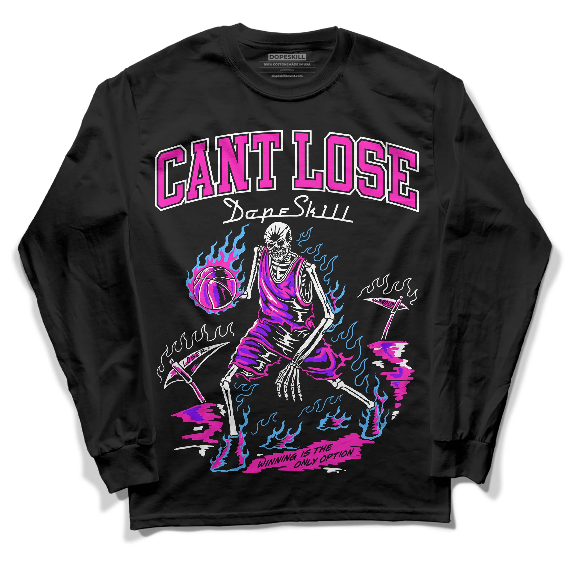 Dunk Low Active Fuchsia superstreetwear Long Sleeve T-Shirt Cant Lose Graphic