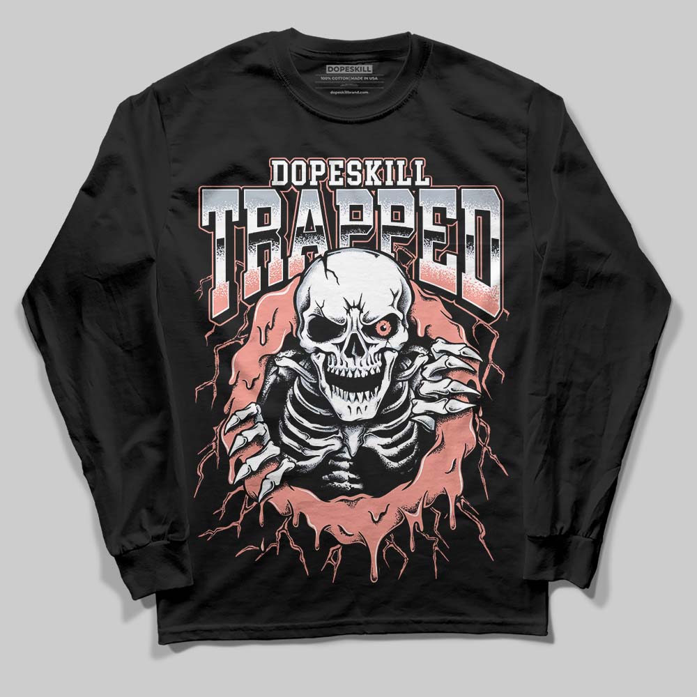 Crimson Bliss 5s superstreetwear Long Sleeve T-Shirt Trapped Halloween Graphic