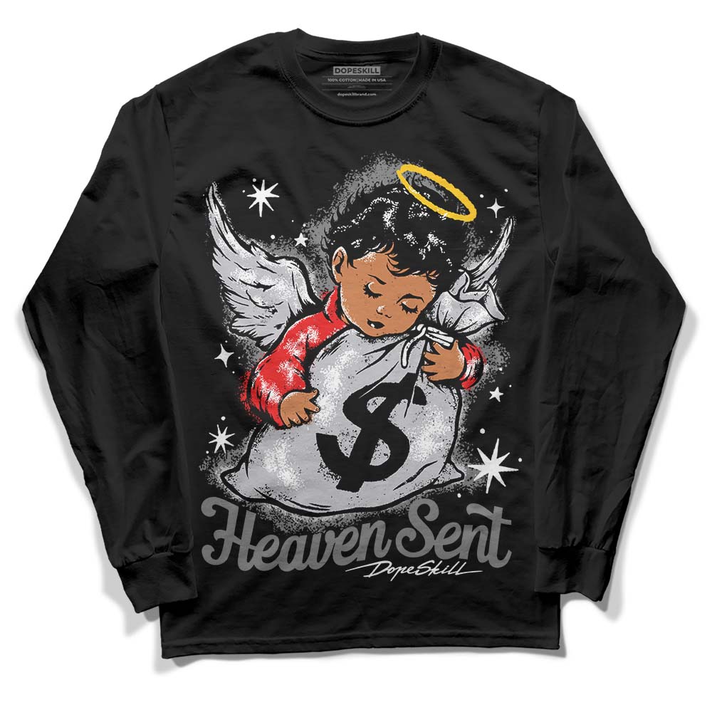 Grey Collection superstreetwear Long Sleeve T-Shirt Heaven Sent Graphic
