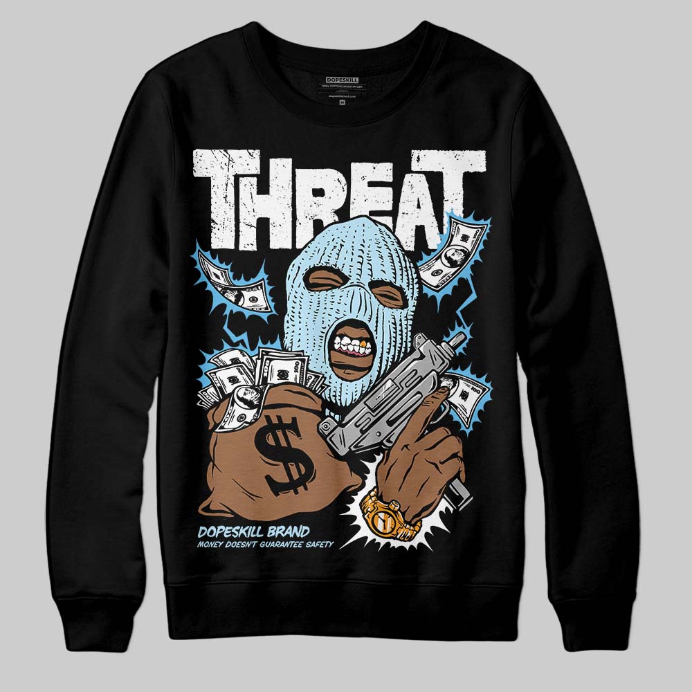 Legend Blue 11s superstreetwear Sweatshirt Under Threat Graphic