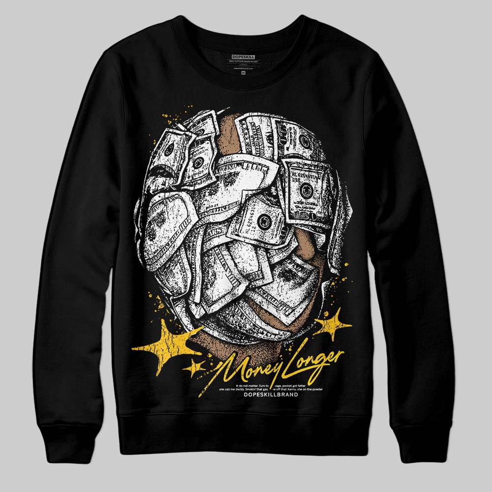 Yellow Collection superstreetwear Sweatshirt Money Longer Graphic
