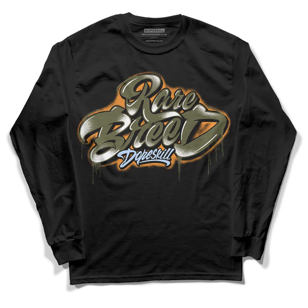 Olive 5s superstreetwear Long Sleeve T-Shirt Rare Breed Type Graphic