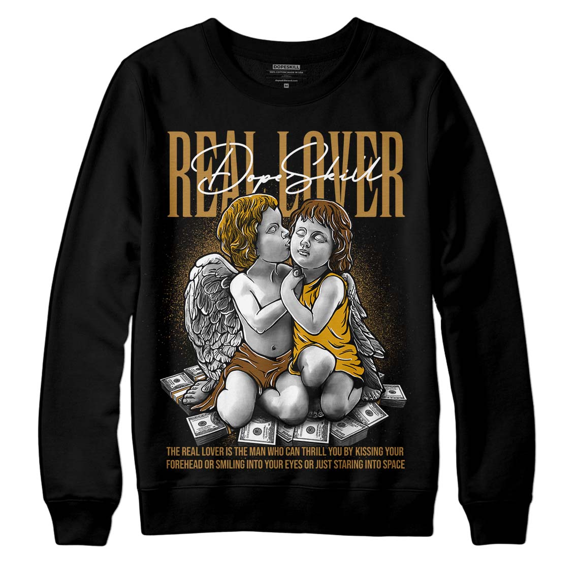 Wheat 13s superstreetwear Sweatshirt Real Lover Graphic