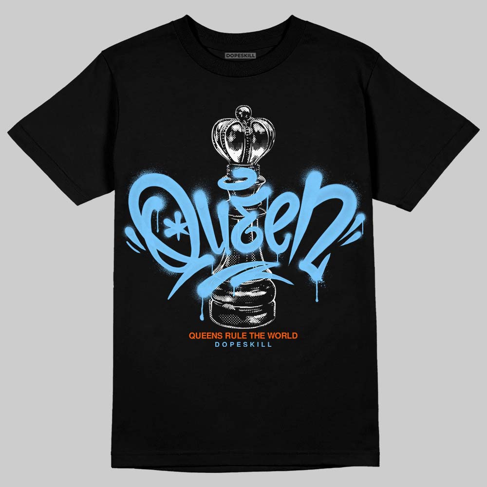 Dunk Low Futura University Blue superstreetwear T-Shirt Queen Chess Graphic