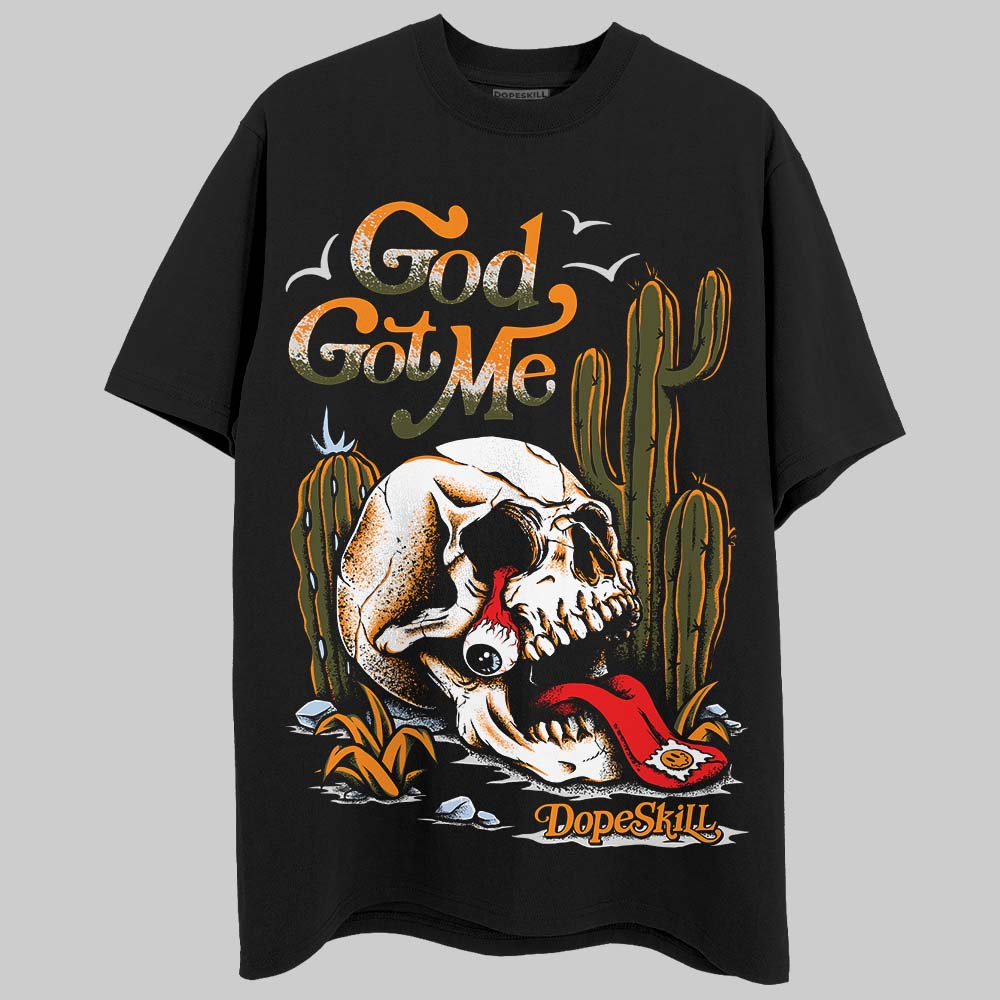 Olive 5s superstreetwear T-Shirt God Got Me Graphic