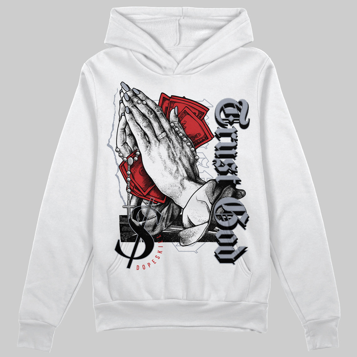 Bred Reimagined 4s superstreetwear Hoodie Sweatshirt Trust God Graphic