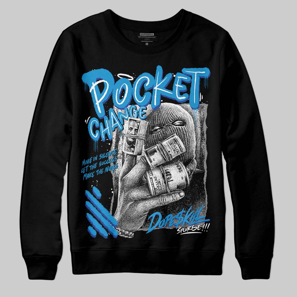 Royal Blue Collection superstreetwear Sweatshirt Pocket Change Graphic
