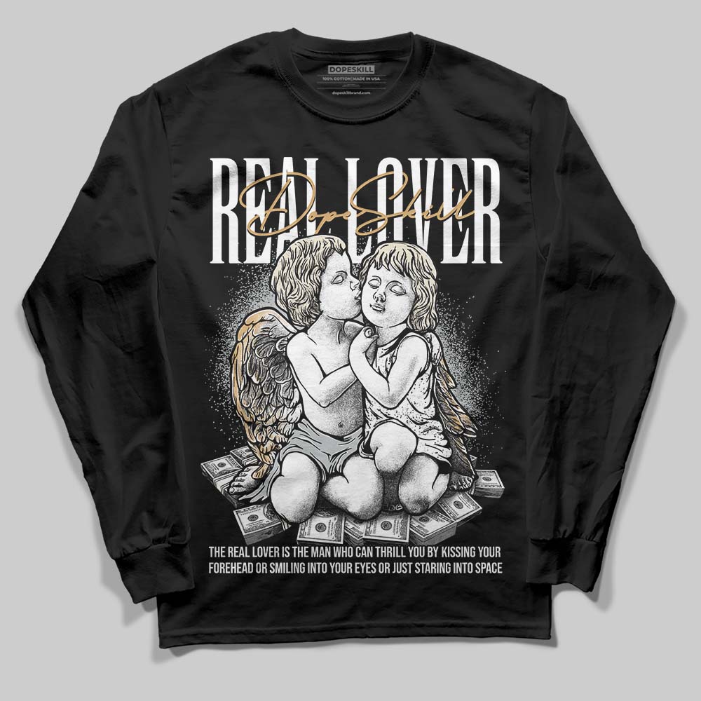 Reverse Metallic 5s superstreetwear Long Sleeve T-Shirt Real Lover Graphic