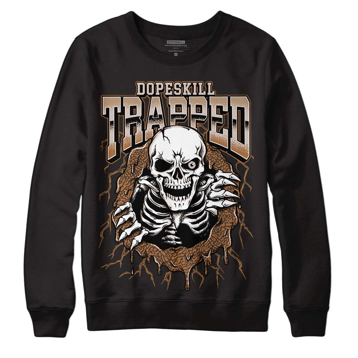 Palomino 3s superstreetwear Sweatshirt Trapped Halloween Graphic