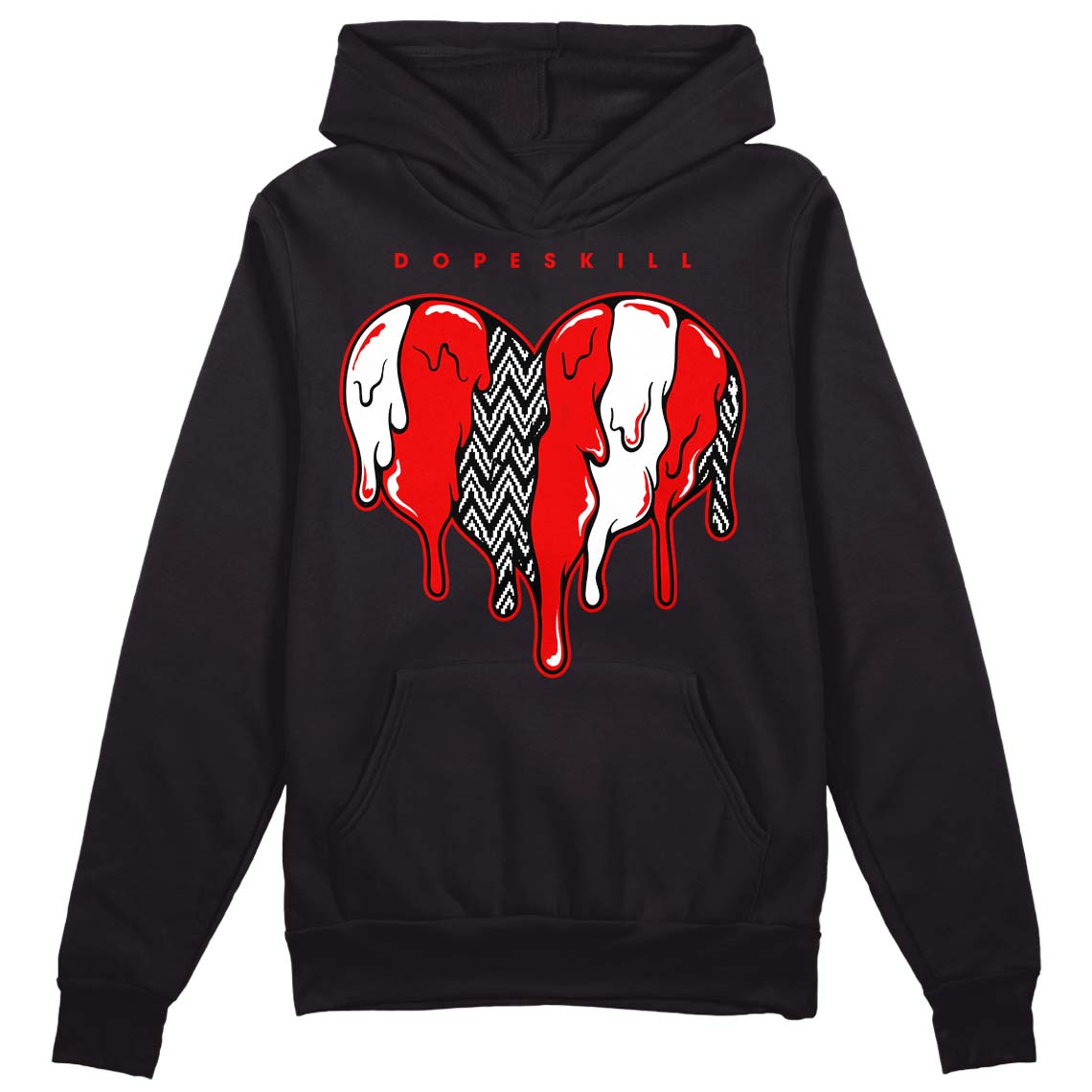 Cherry 12s superstreetwear Hoodie Sweatshirt Slime Drip Heart Graphic