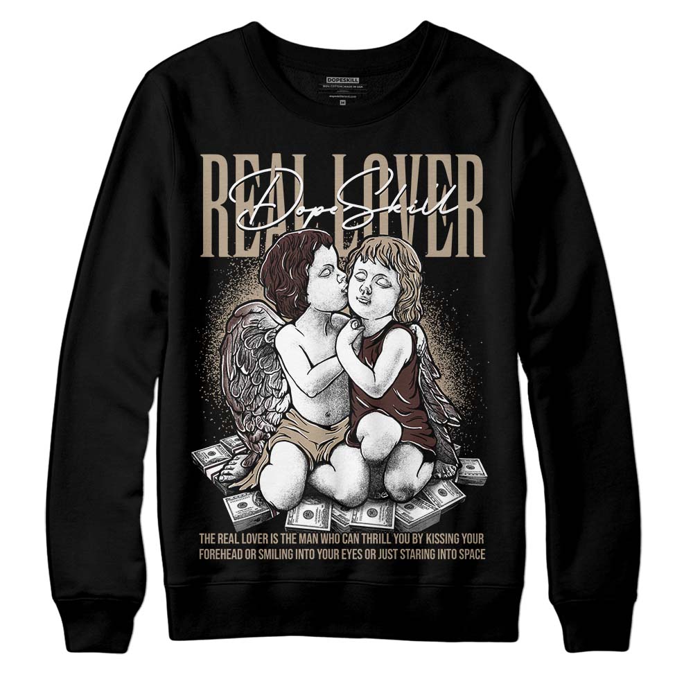 Latte 1s superstreetwear Sweatshirt Real Lover Graphic