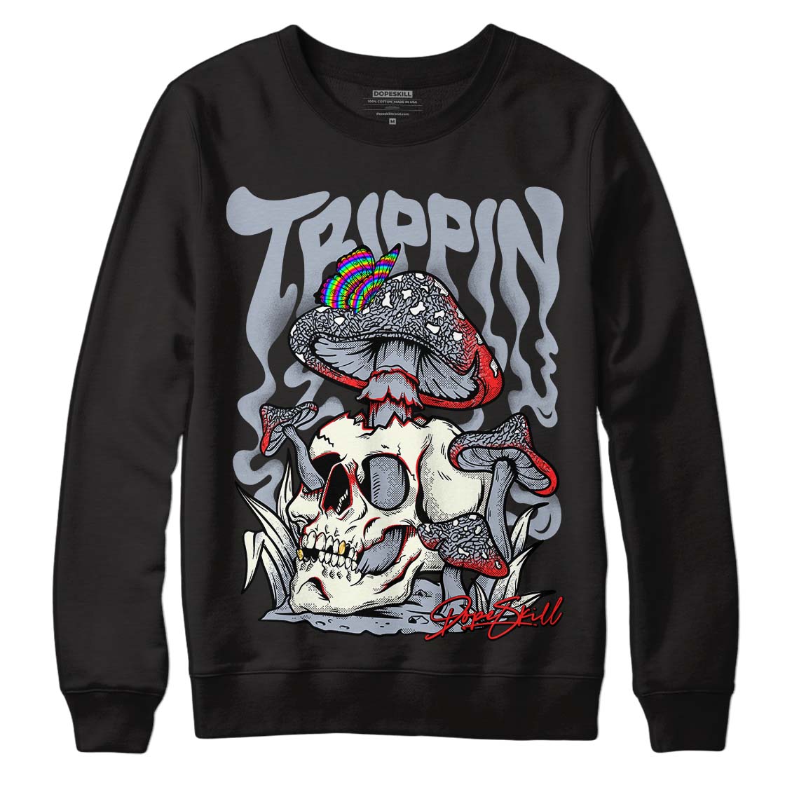White Cement Reimagined 3s superstreetwear Sweatshirt Trippin Graphic