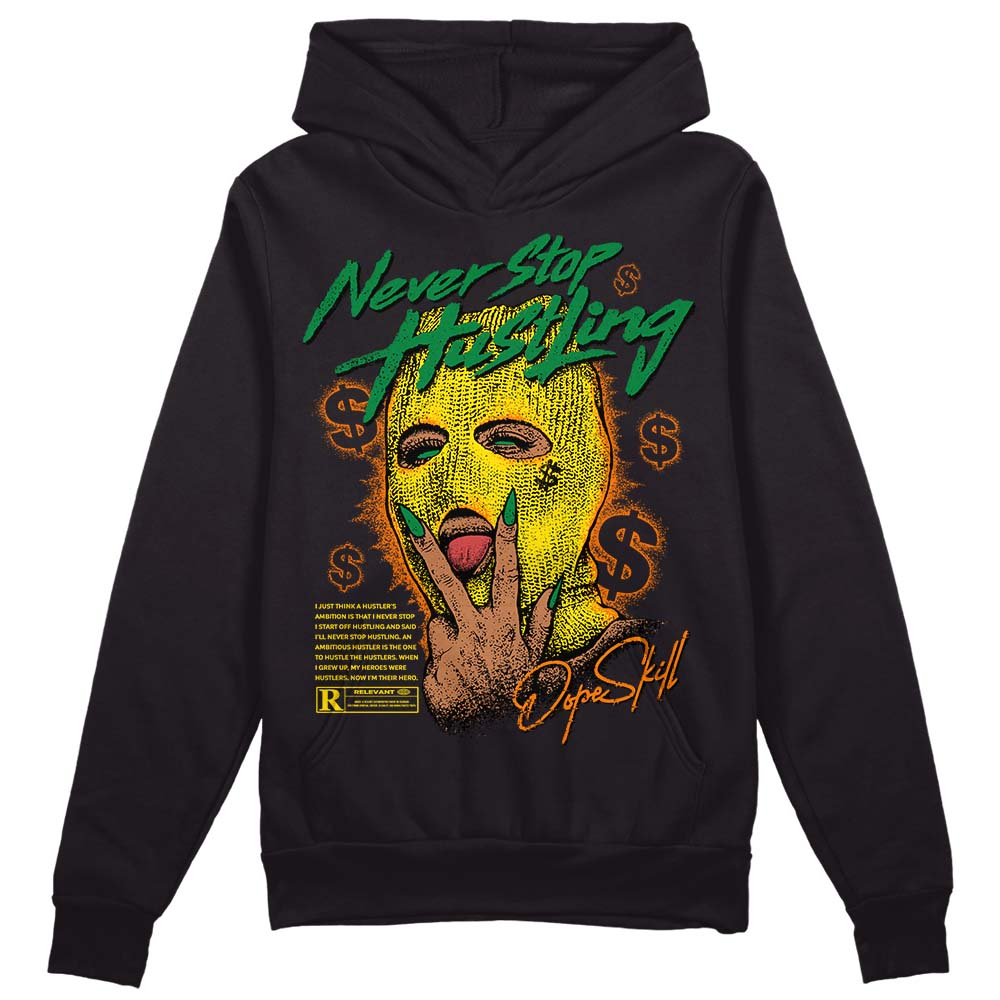 Dunk Reverse Brazil superstreetwear Hoodie Sweatshirt Never Stop Hustling Graphic