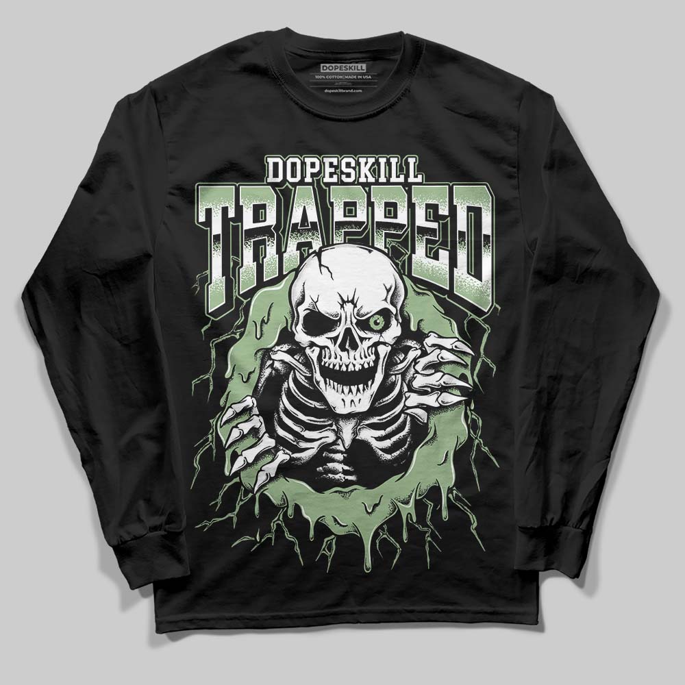 Seafoam 4s superstreetwear Long Sleeve T-Shirt Trapped Halloween Graphic