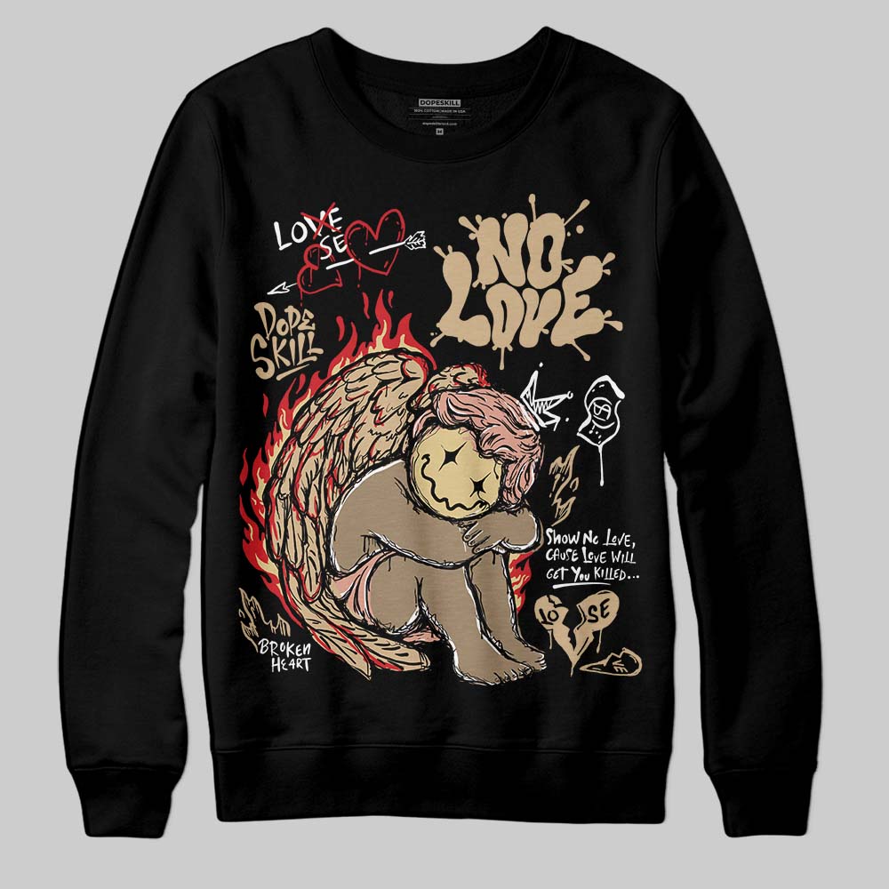 TAN Collection superstreetwear Sweatshirt No Love Graphic