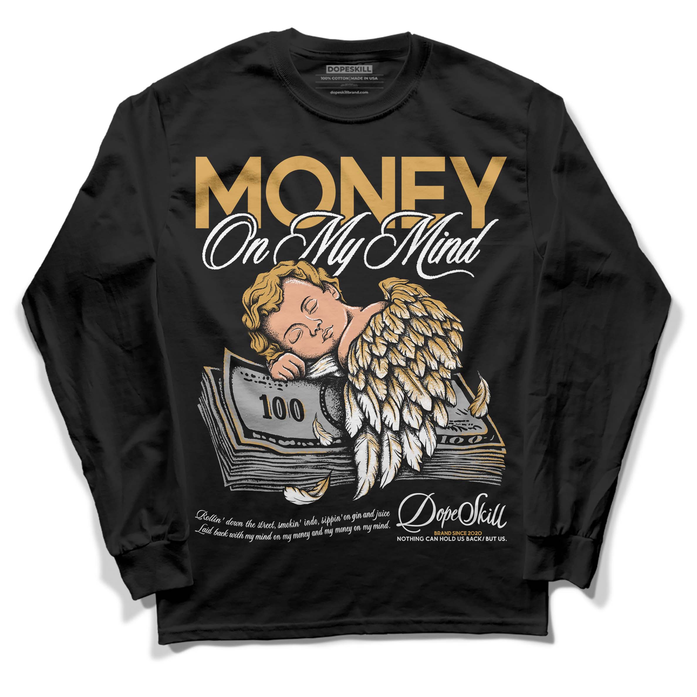 Gratitude 11s superstreetwear Long Sleeve T-Shirt MOMM Graphic