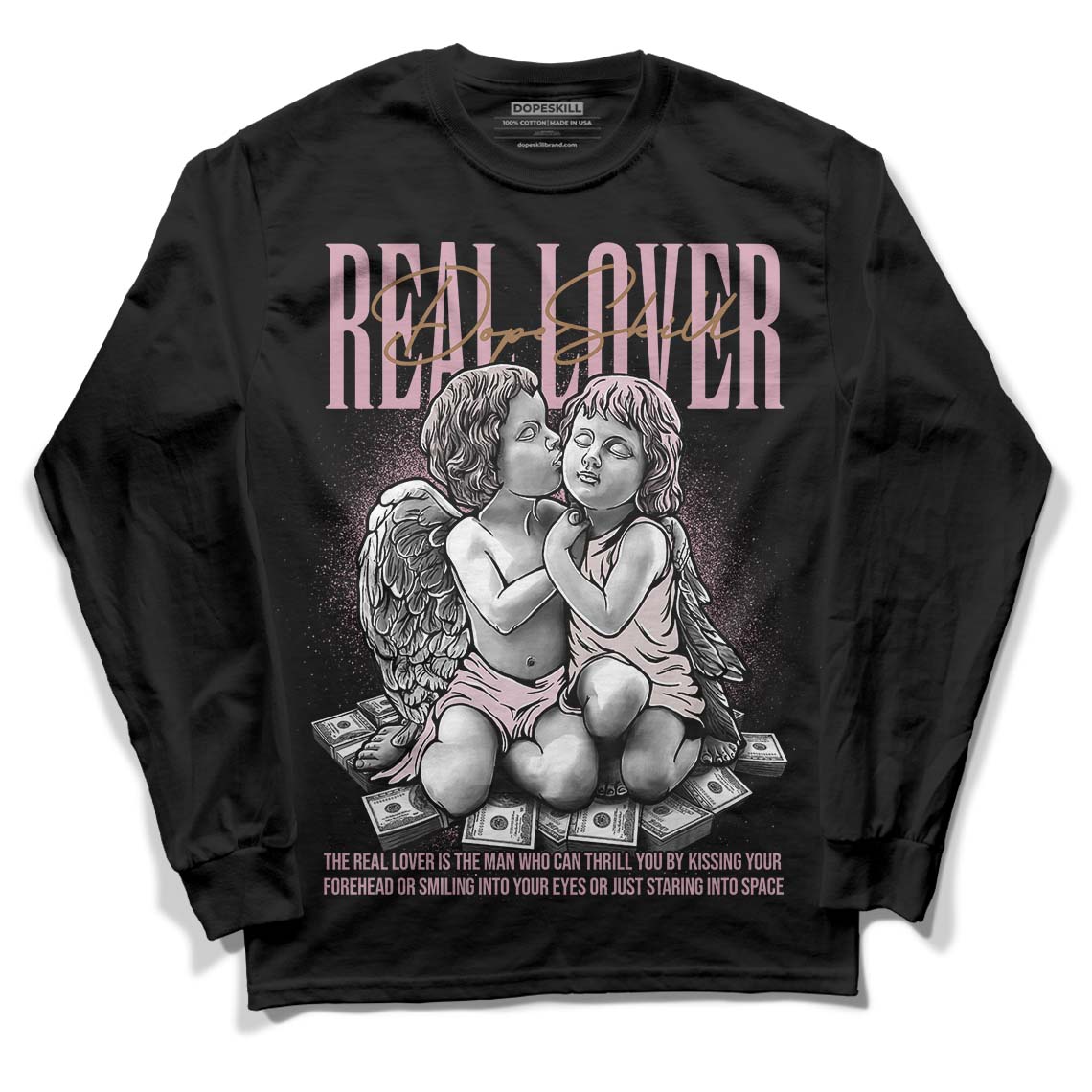 Dunk Low Teddy Bear Pink superstreetwear Long Sleeve T-Shirt Real Lover Graphic