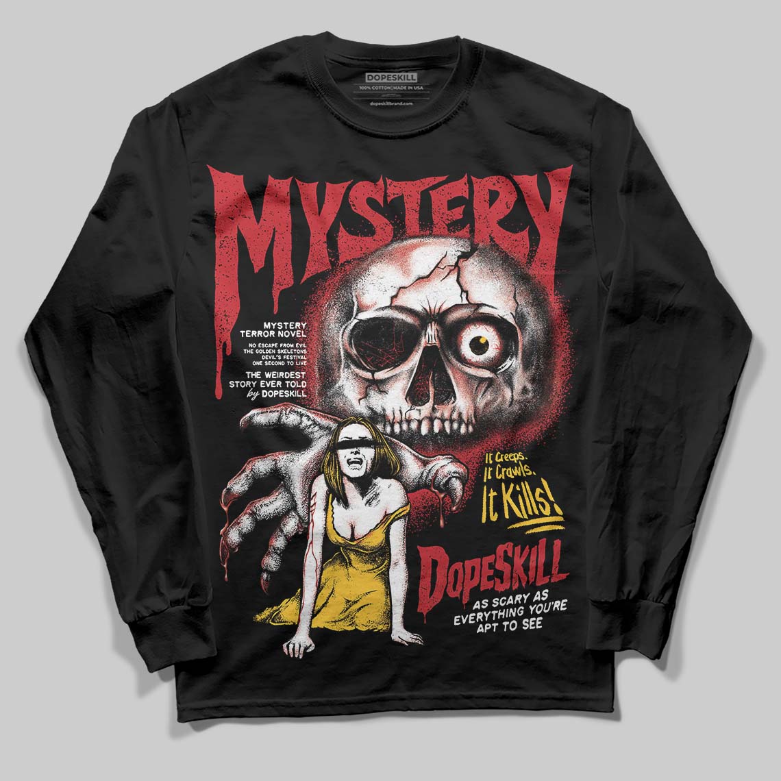 Ferrari 14s superstreetwear Long Sleeve T-Shirt Mystery Ghostly Grasp Graphic