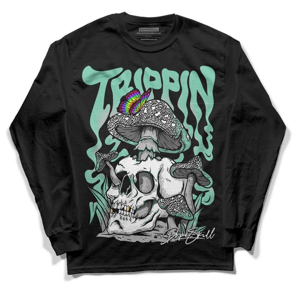 Green Glow 3s superstreetwear Long Sleeve T-Shirt Trippin Graphic