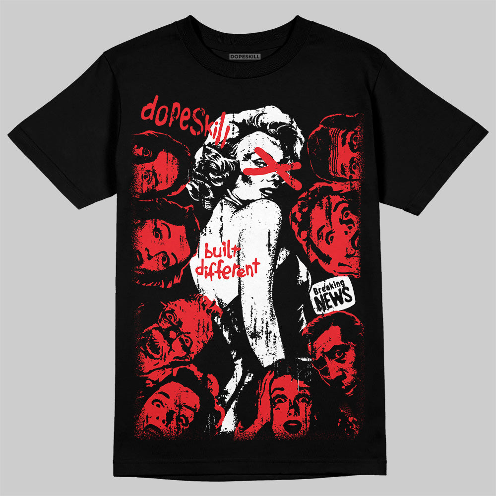 Cherry 11s superstreetwear T-Shirt Built Different Graphic