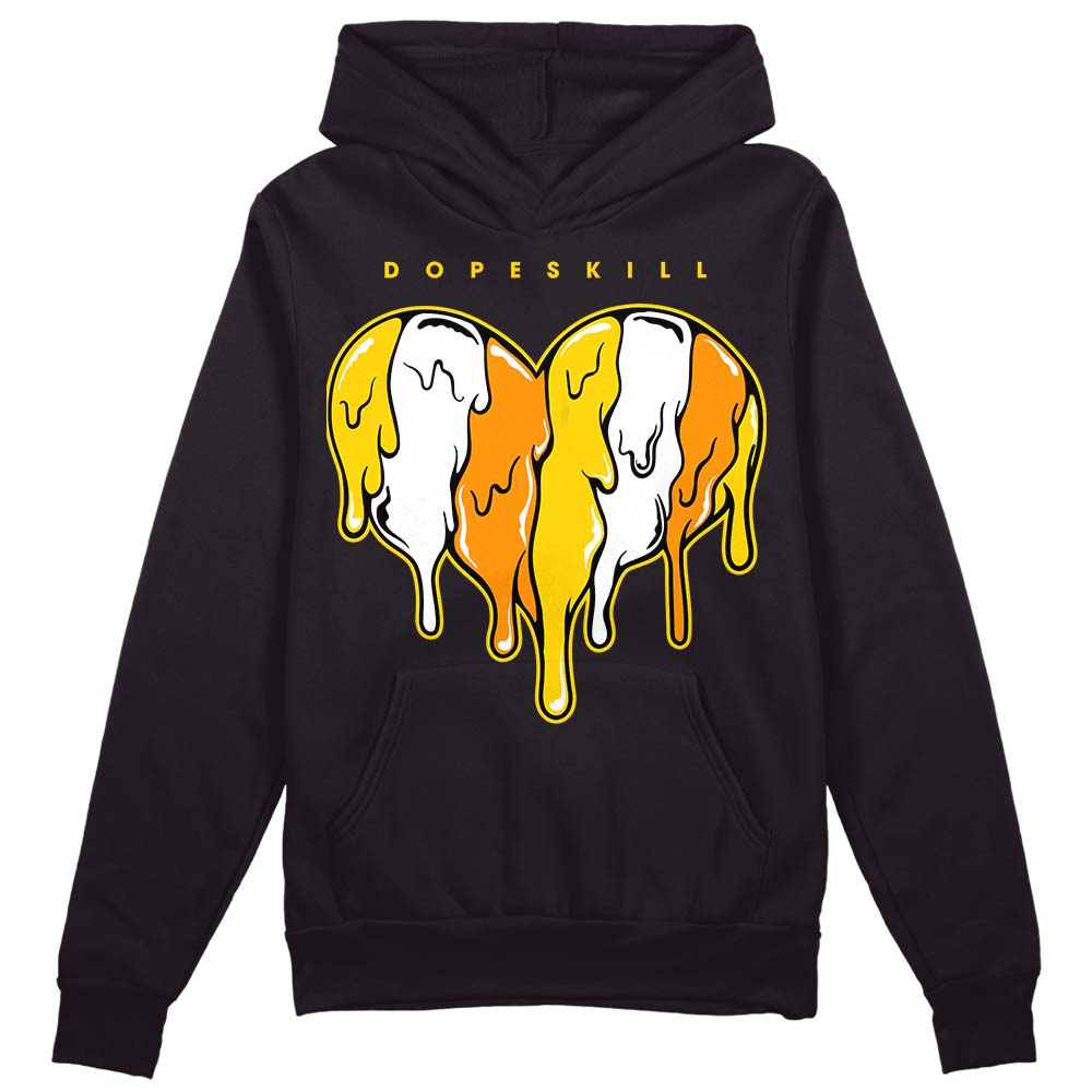 Yellow Ochre 6s superstreetwear Hoodie Sweatshirt Slime Drip Heart Graphic